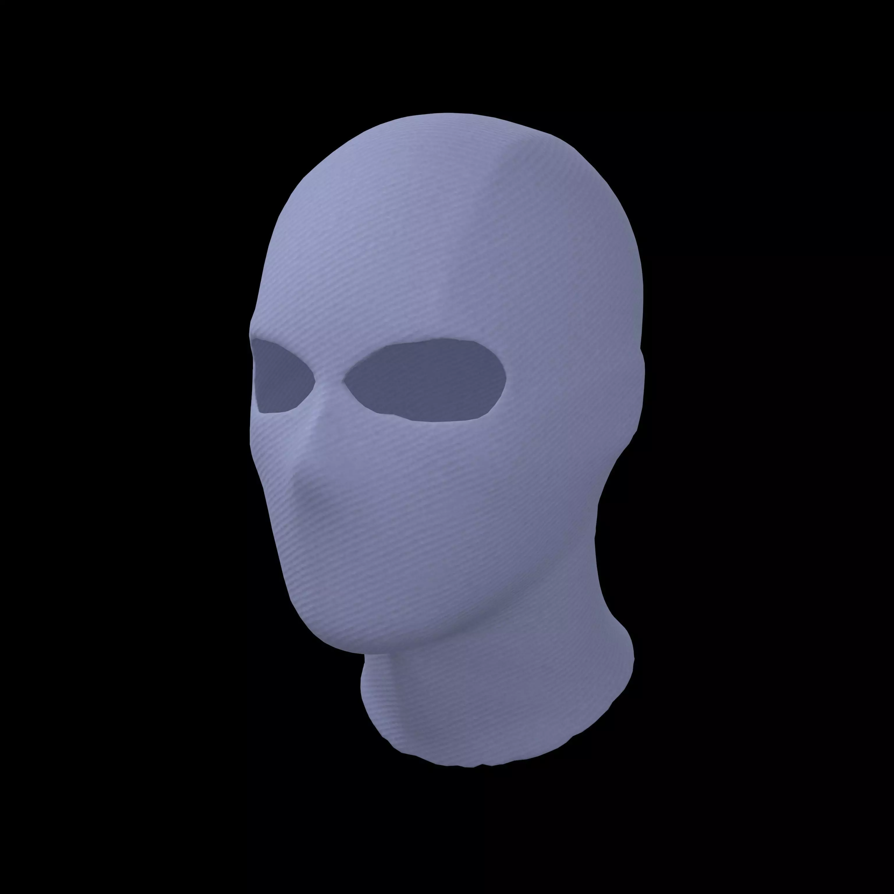 Balaclava v1 003 Low-poly 3D model_0