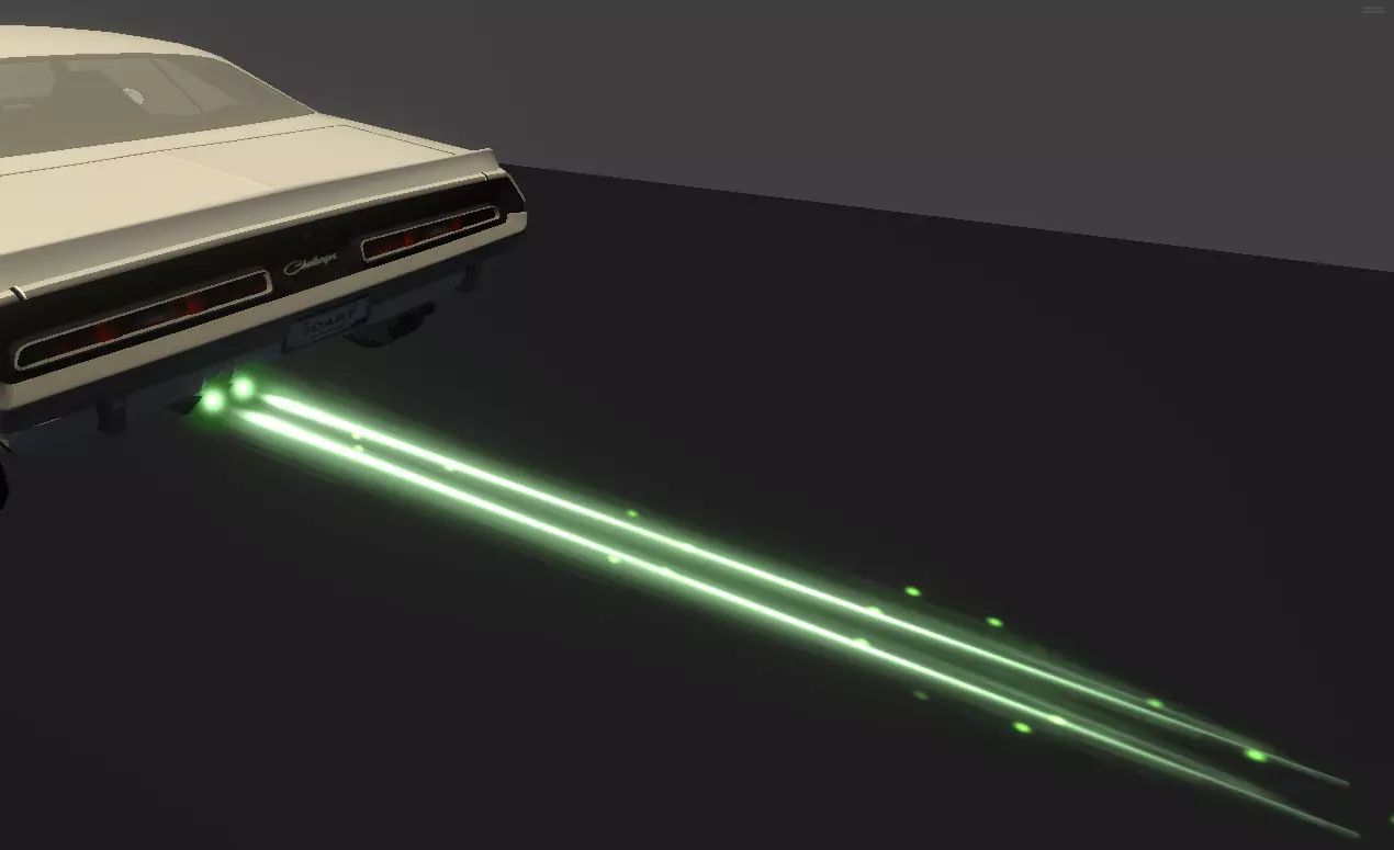 Unity Game VFX - Exhaust Nitro Effects 3D model_9