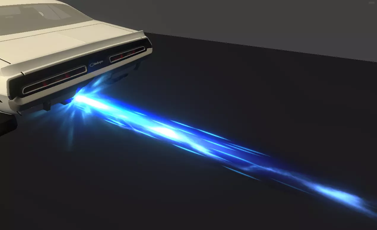 Unity Game VFX - Exhaust Nitro Effects 3D model_5