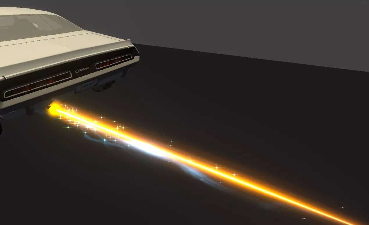 Unity Game VFX - Exhaust Nitro Effects 3D model_12