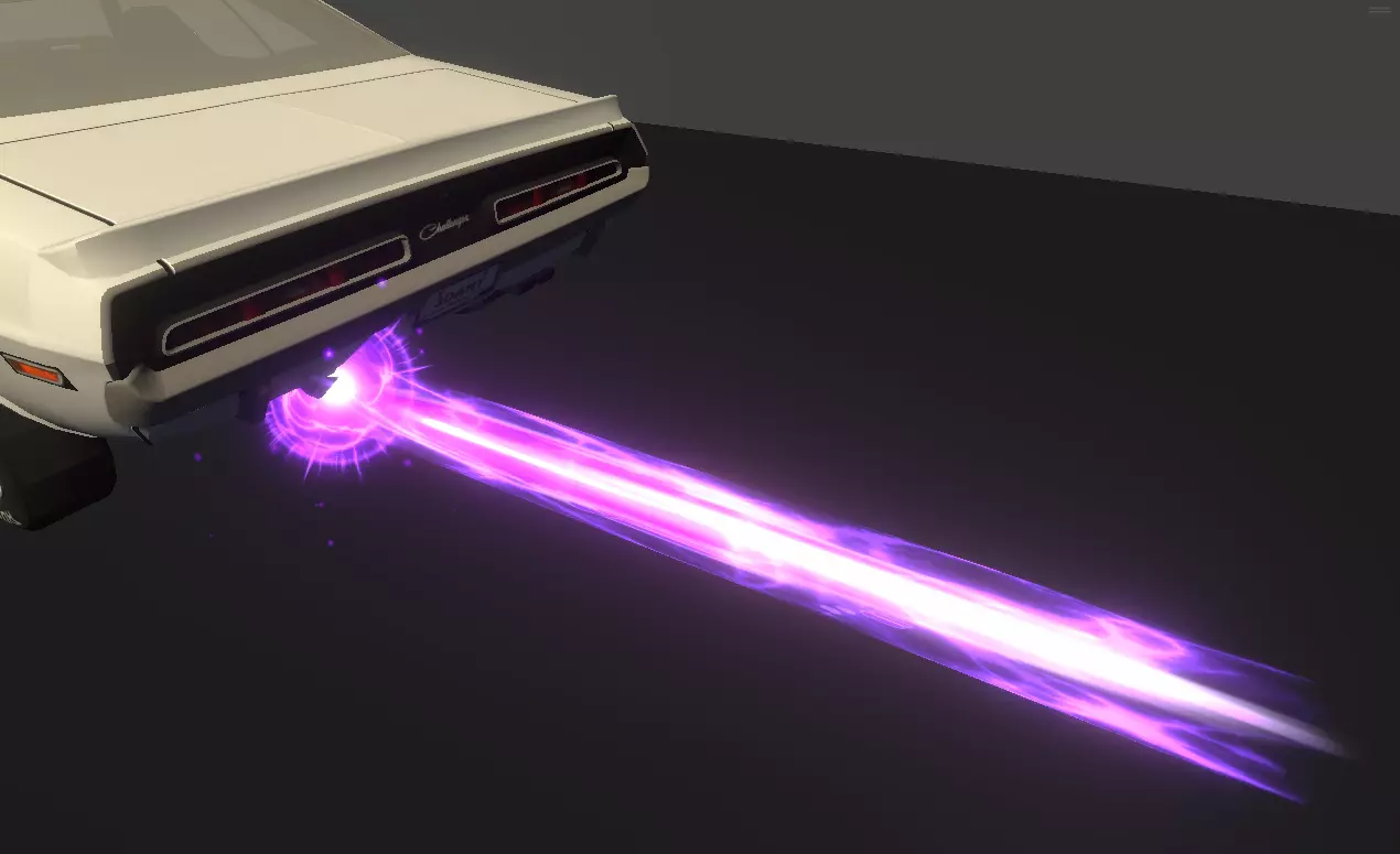 Unity Game VFX - Exhaust Nitro Effects 3D model_6