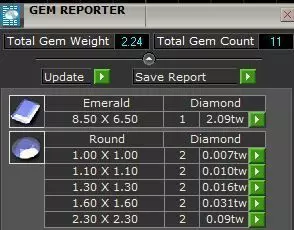 Emerald Engagement Ring 3D print model_14