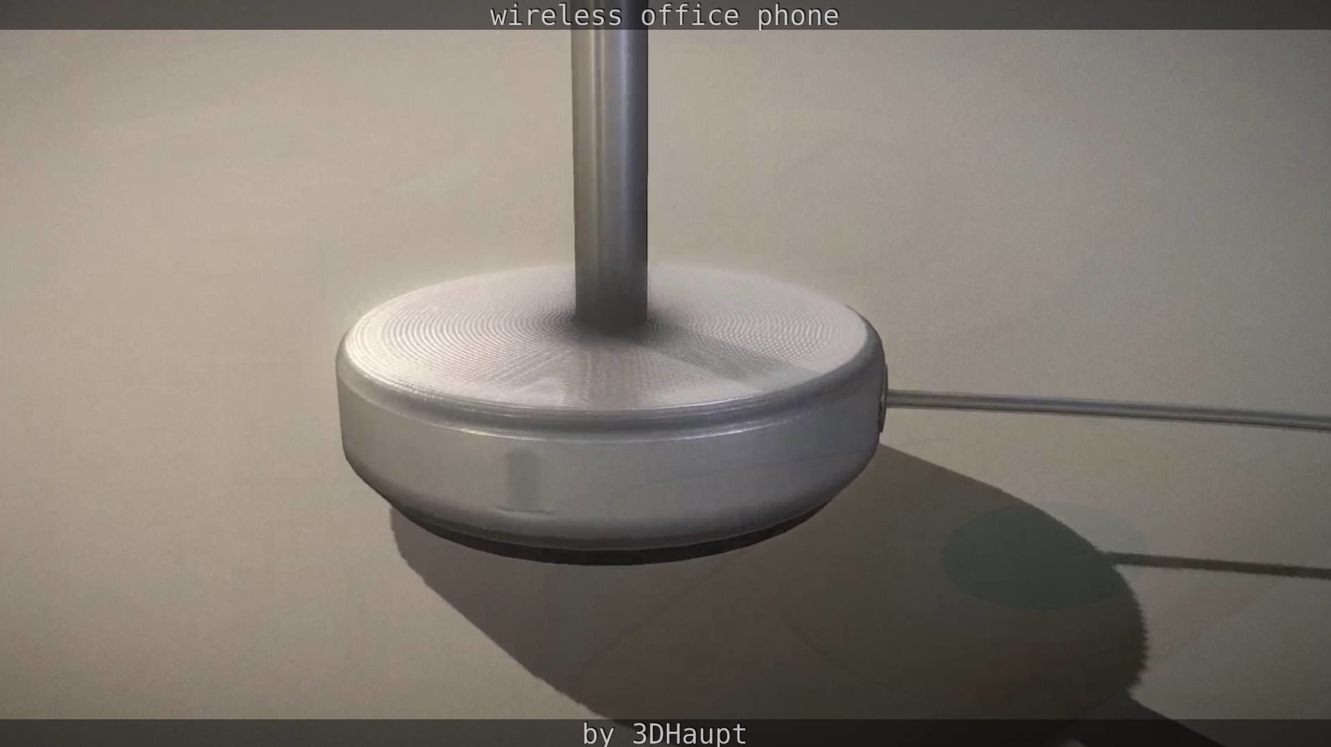 Tablelamp with rigged cable Low-poly 3D model_47