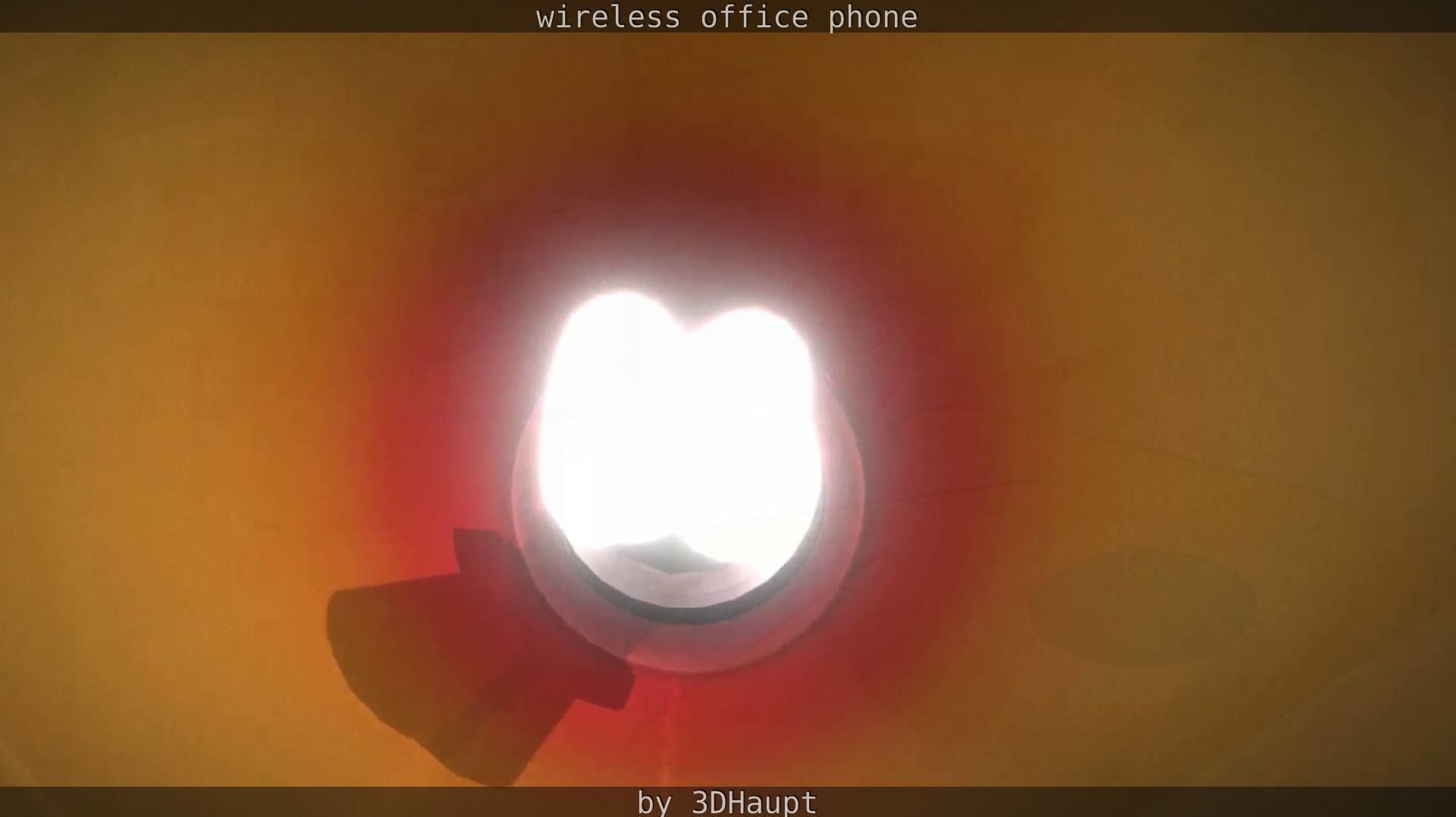 Tablelamp with rigged cable Low-poly 3D model_33