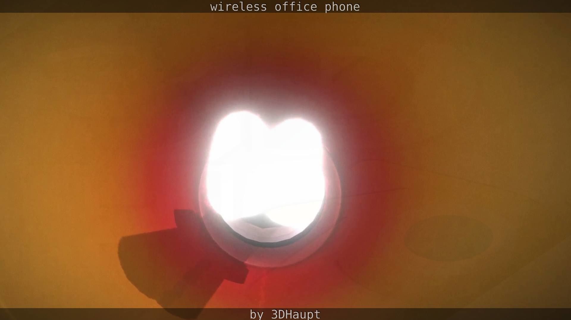 Tablelamp with rigged cable Low-poly 3D model_34