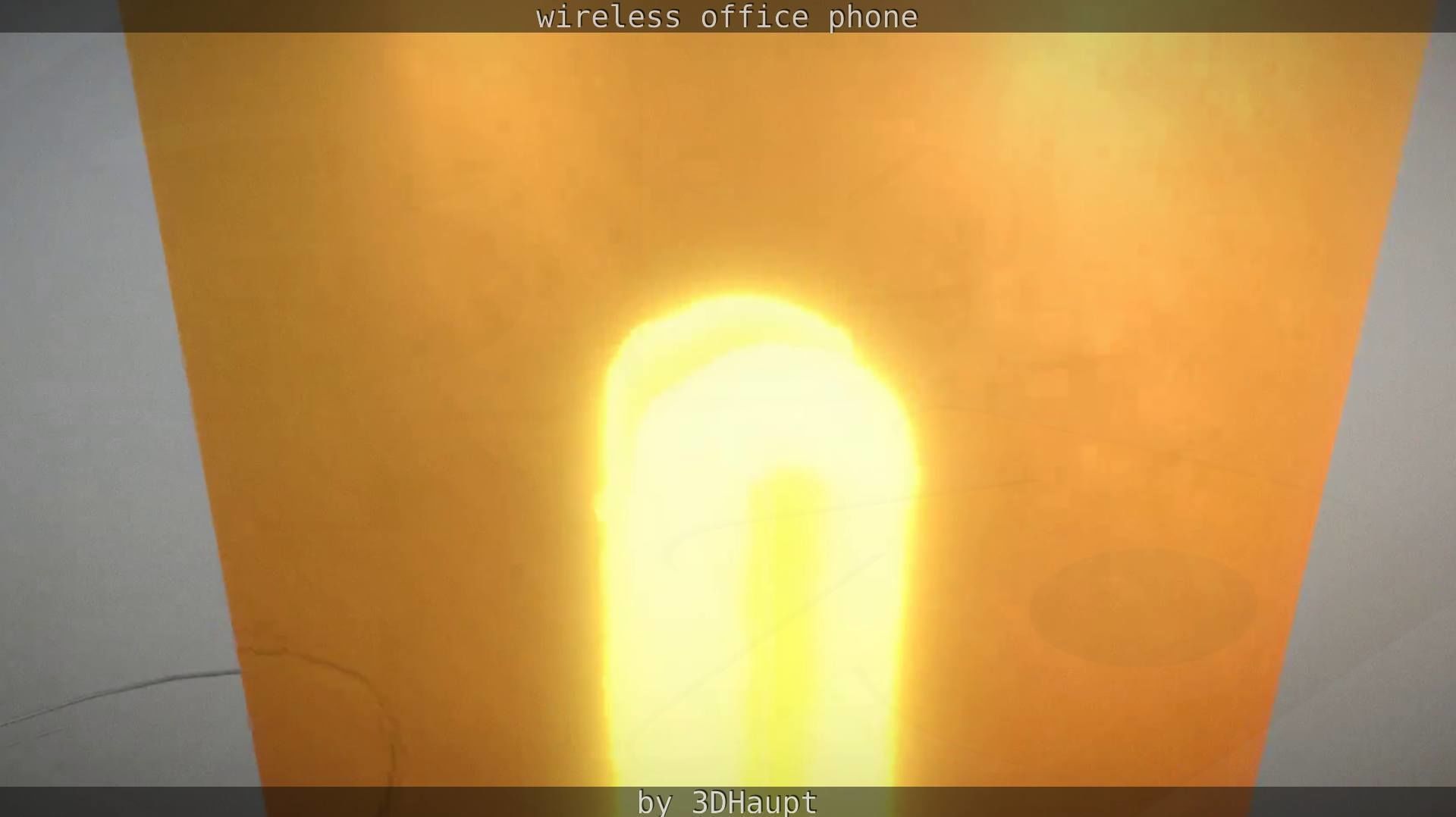 Tablelamp with rigged cable Low-poly 3D model_37