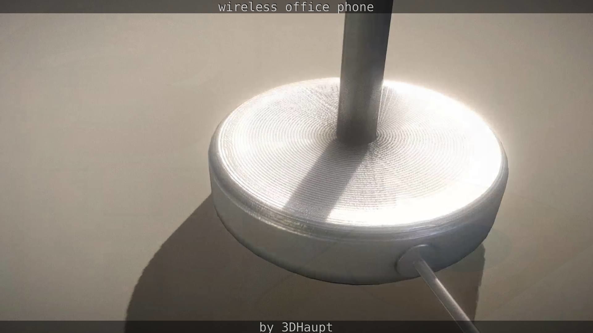 Tablelamp with rigged cable Low-poly 3D model_48