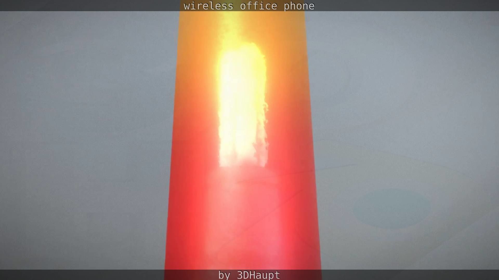 Tablelamp with rigged cable Low-poly 3D model_81