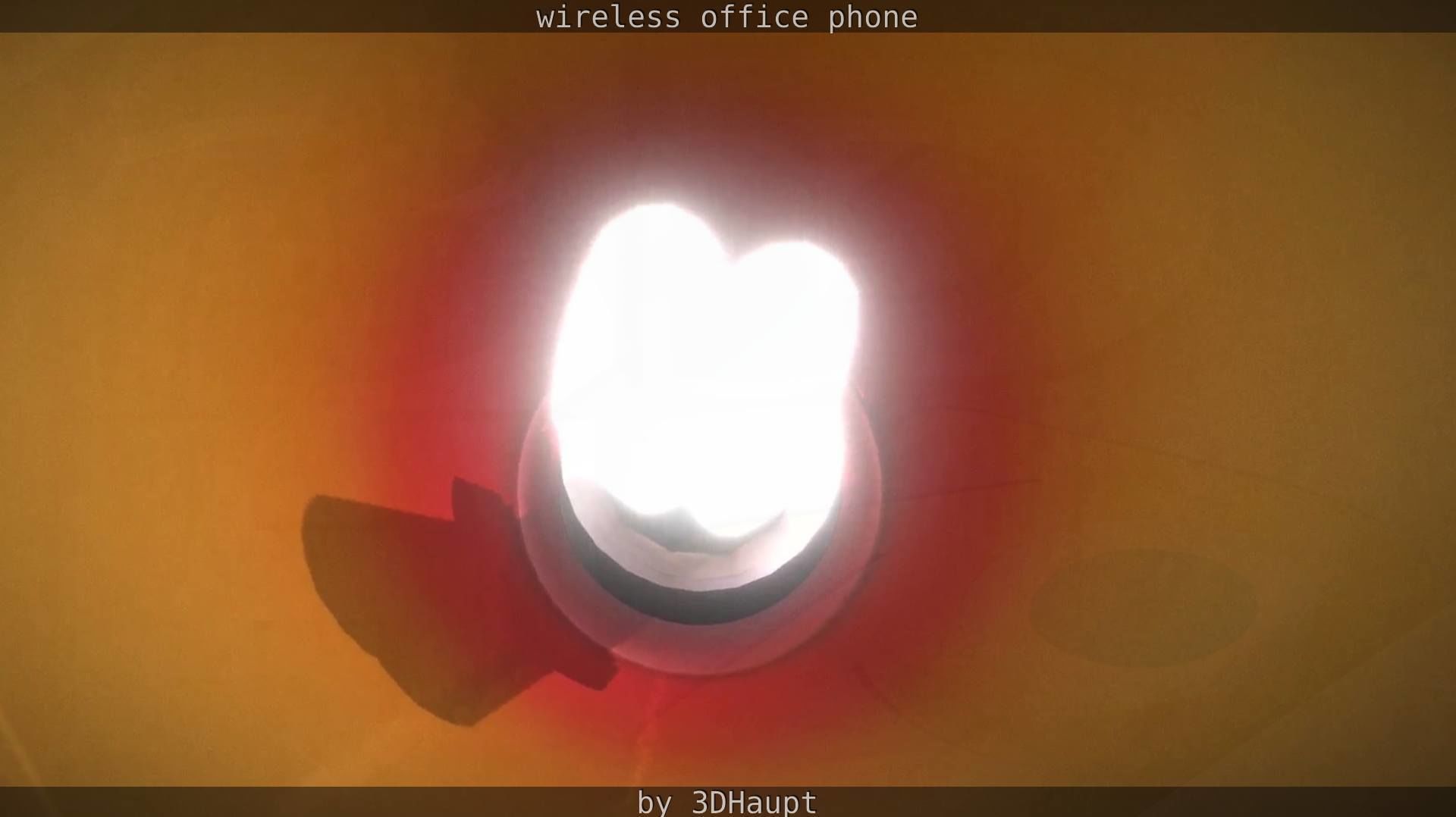 Tablelamp with rigged cable Low-poly 3D model_35