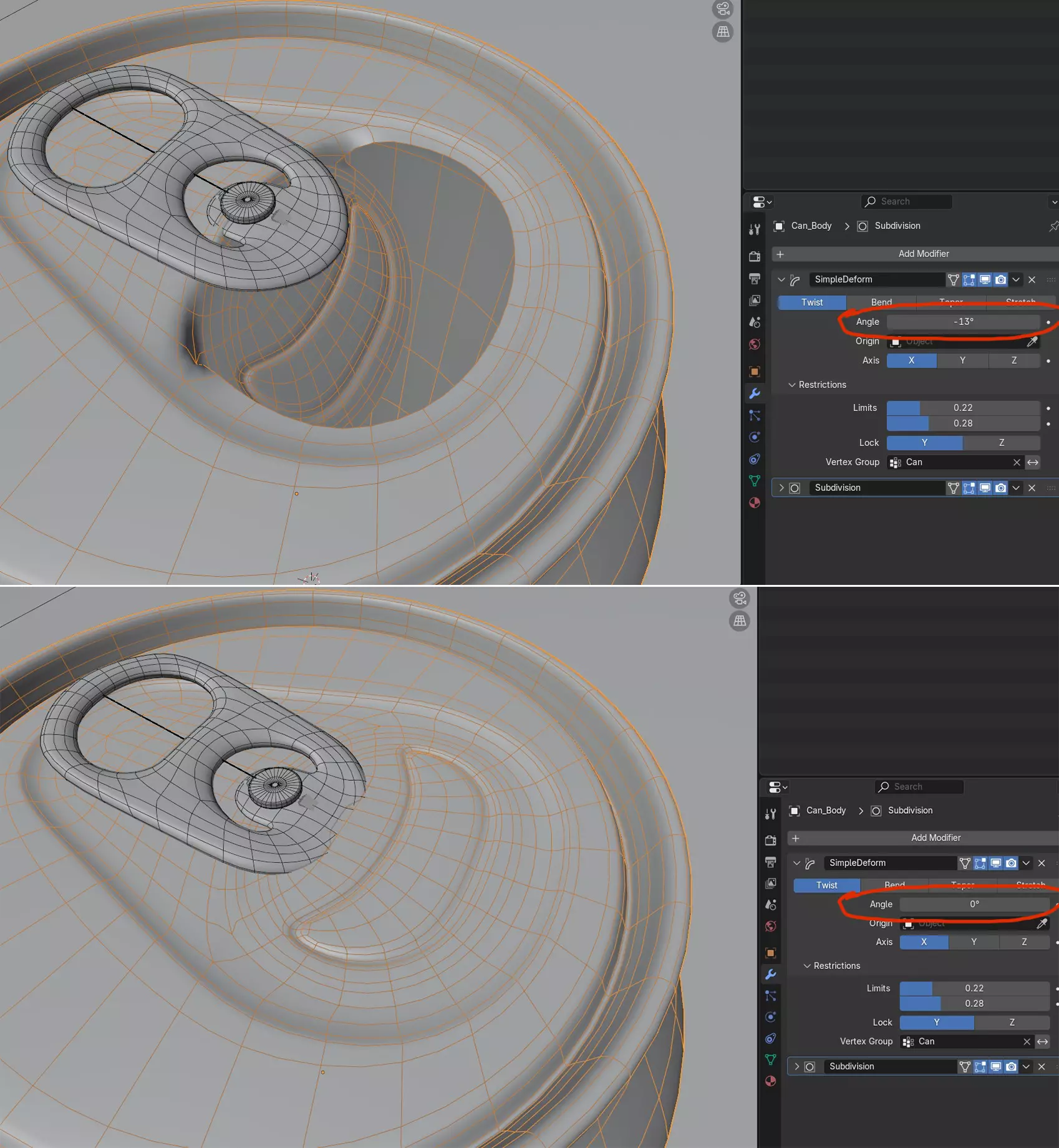 Beverage can 355 ml 12 oz 3D model 3D model_3