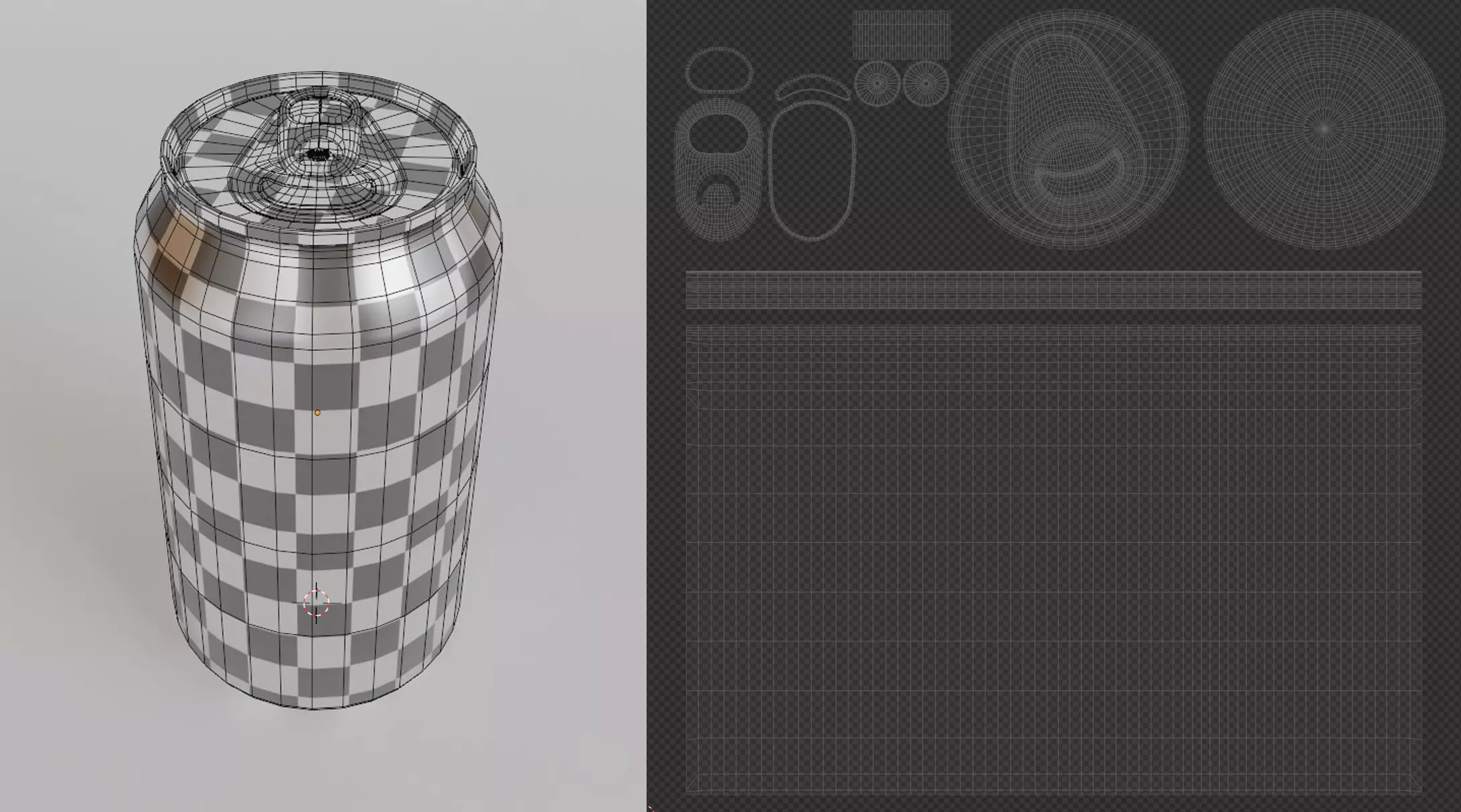 Beverage can 355 ml 12 oz 3D model 3D model_2