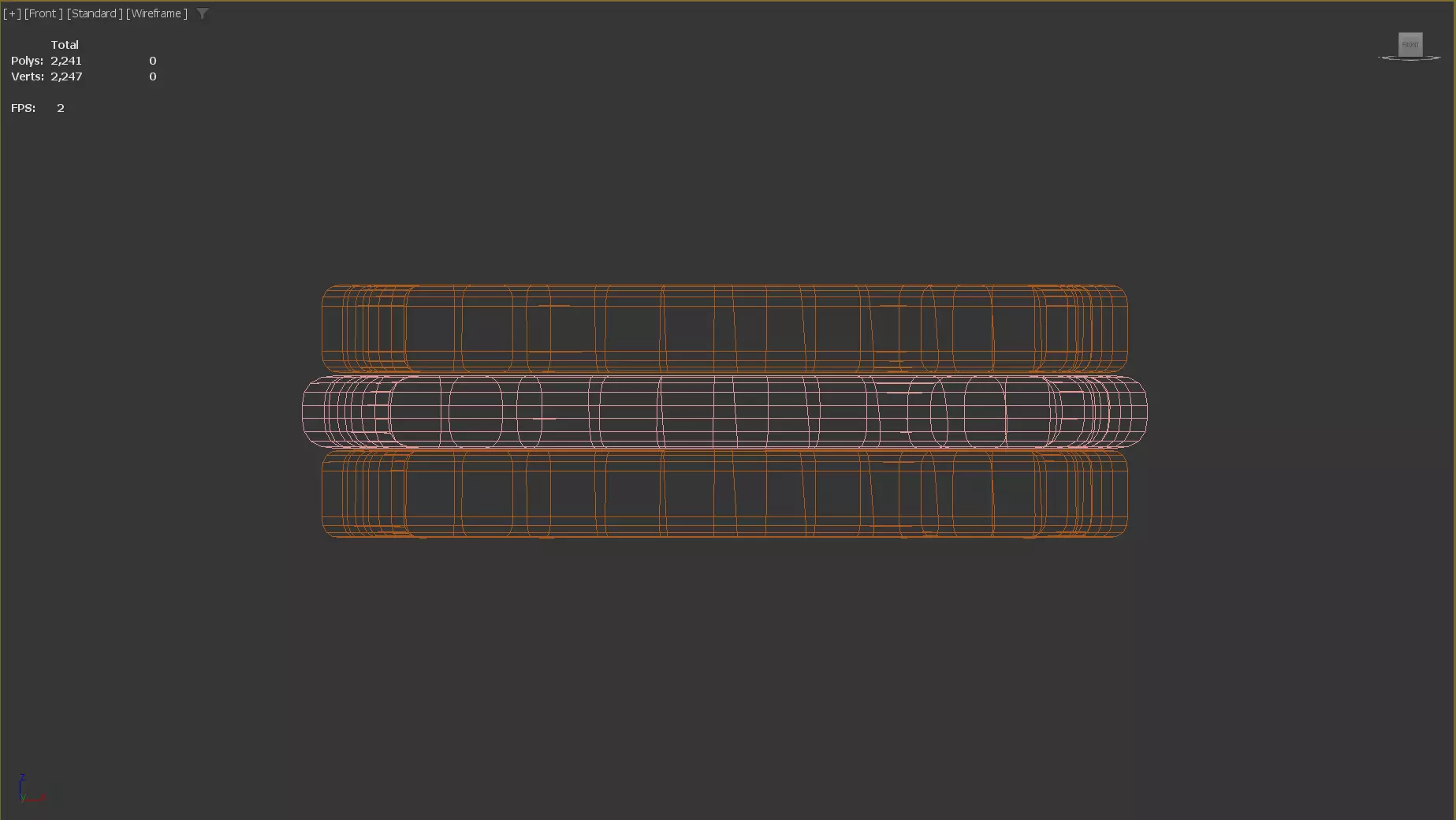 Stylized Low-Poly Bear Shaped Cookie Low-poly 3D model_22