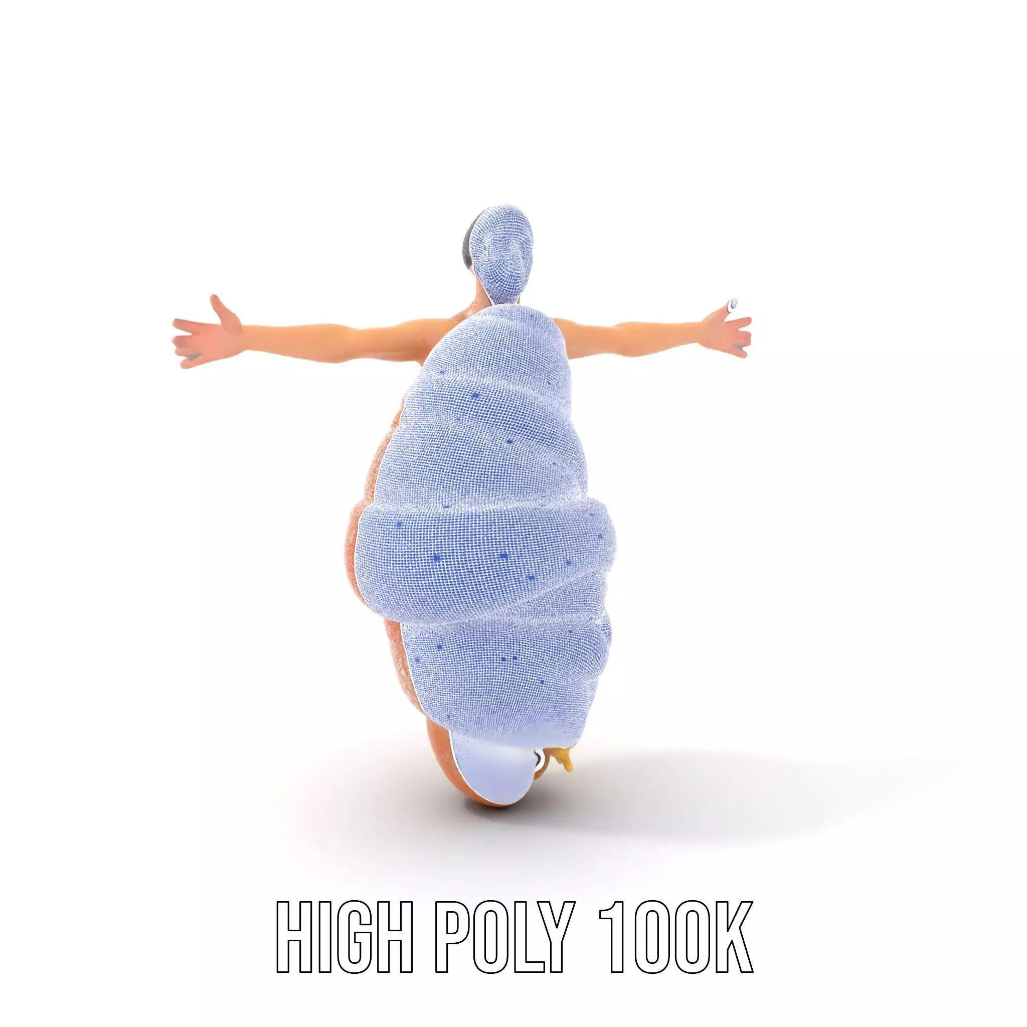 Sweet Pastry Dress model pack Low-poly 3D model_5