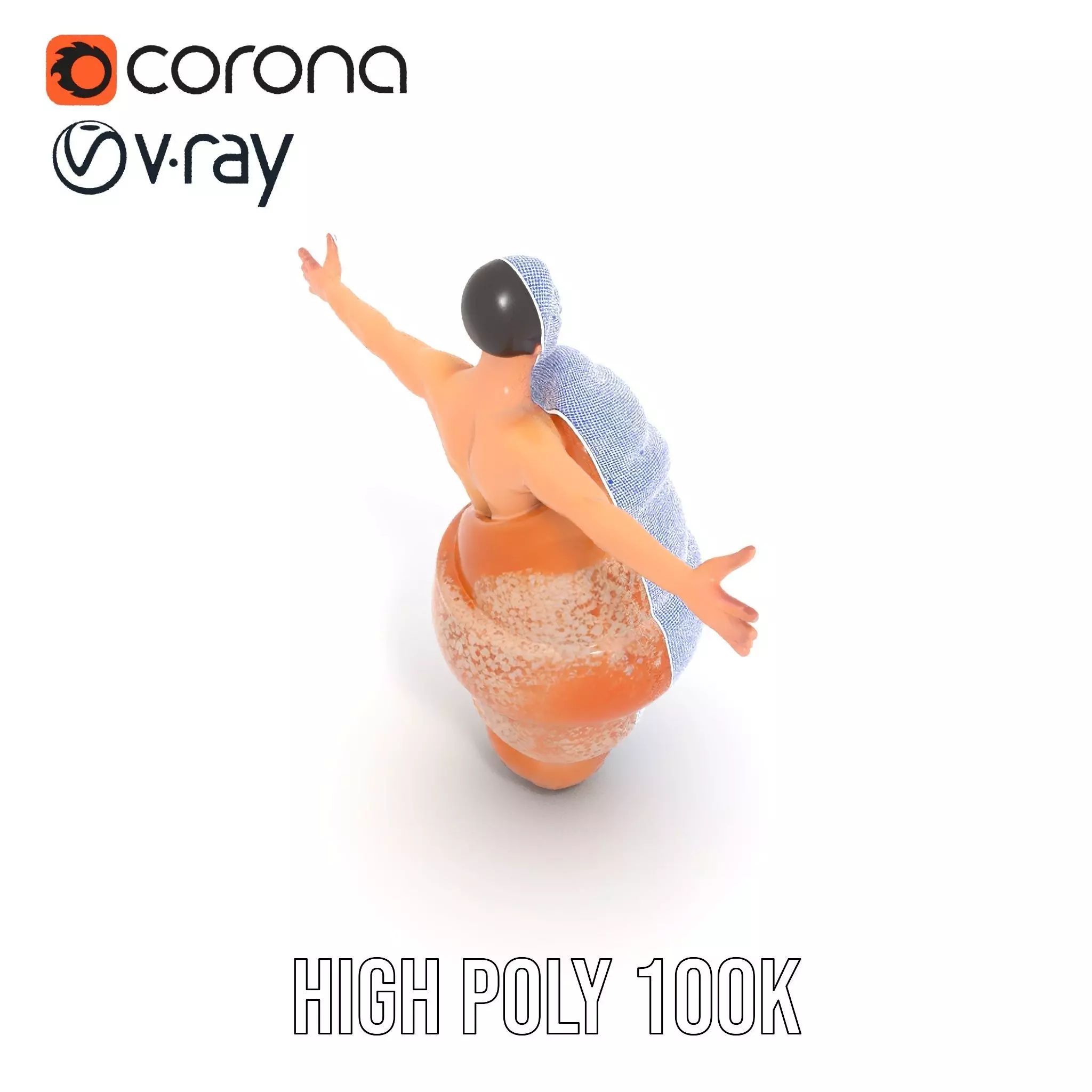 Sweet Pastry Dress model pack Low-poly 3D model_35