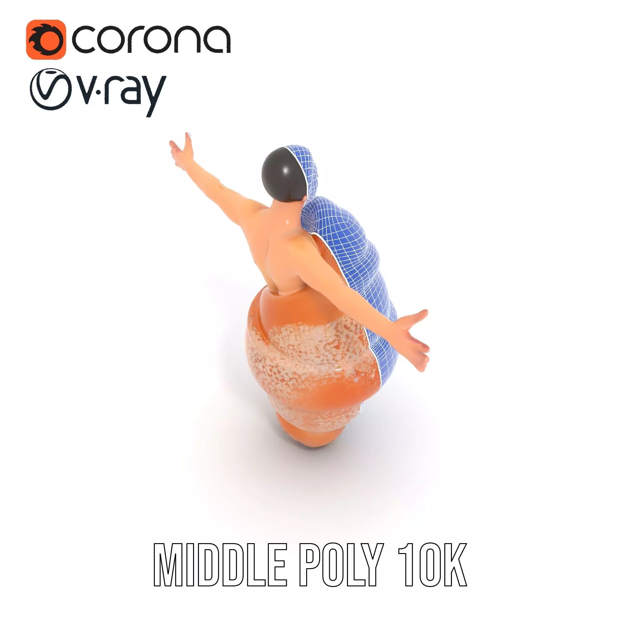 Sweet Pastry Dress model pack Low-poly 3D model_15