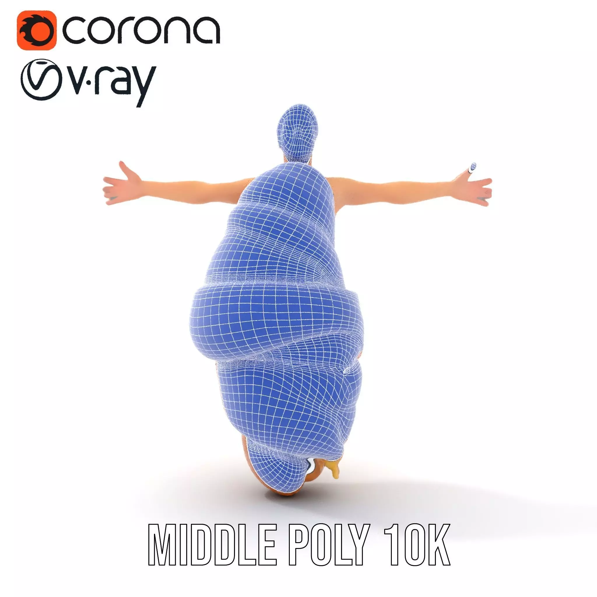 Sweet Pastry Dress model pack Low-poly 3D model_12