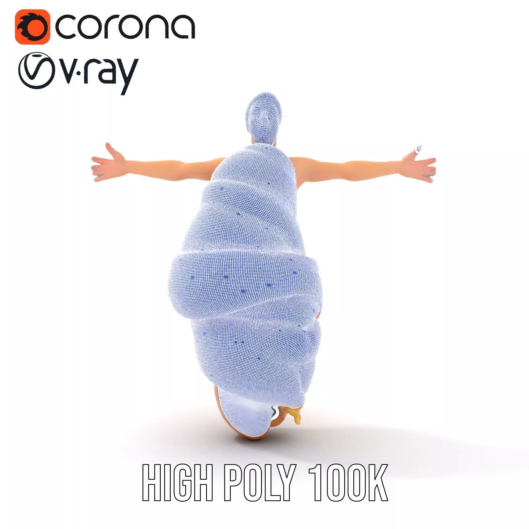 Sweet Pastry Dress model pack Low-poly 3D model_34