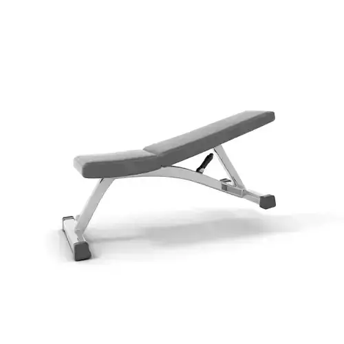 Sleek Workout Bench model pack