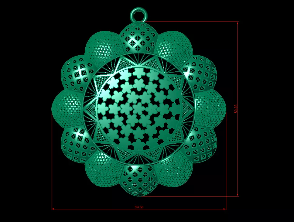 Fusion Pendant 5-Piece Pack 3D model_13