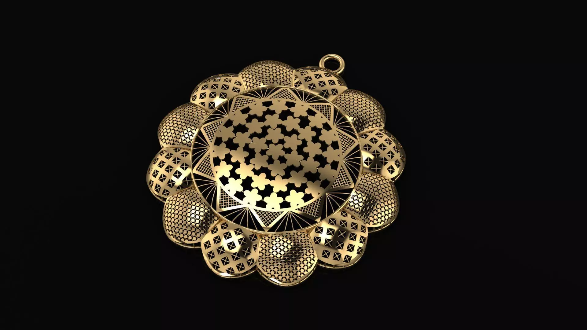 Fusion Pendant 5-Piece Pack 3D model_15