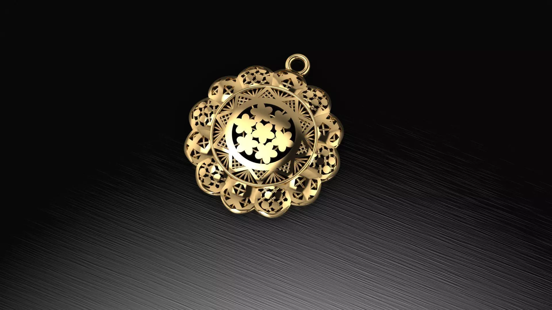 Fusion Pendant 5-Piece Pack 3D model_3