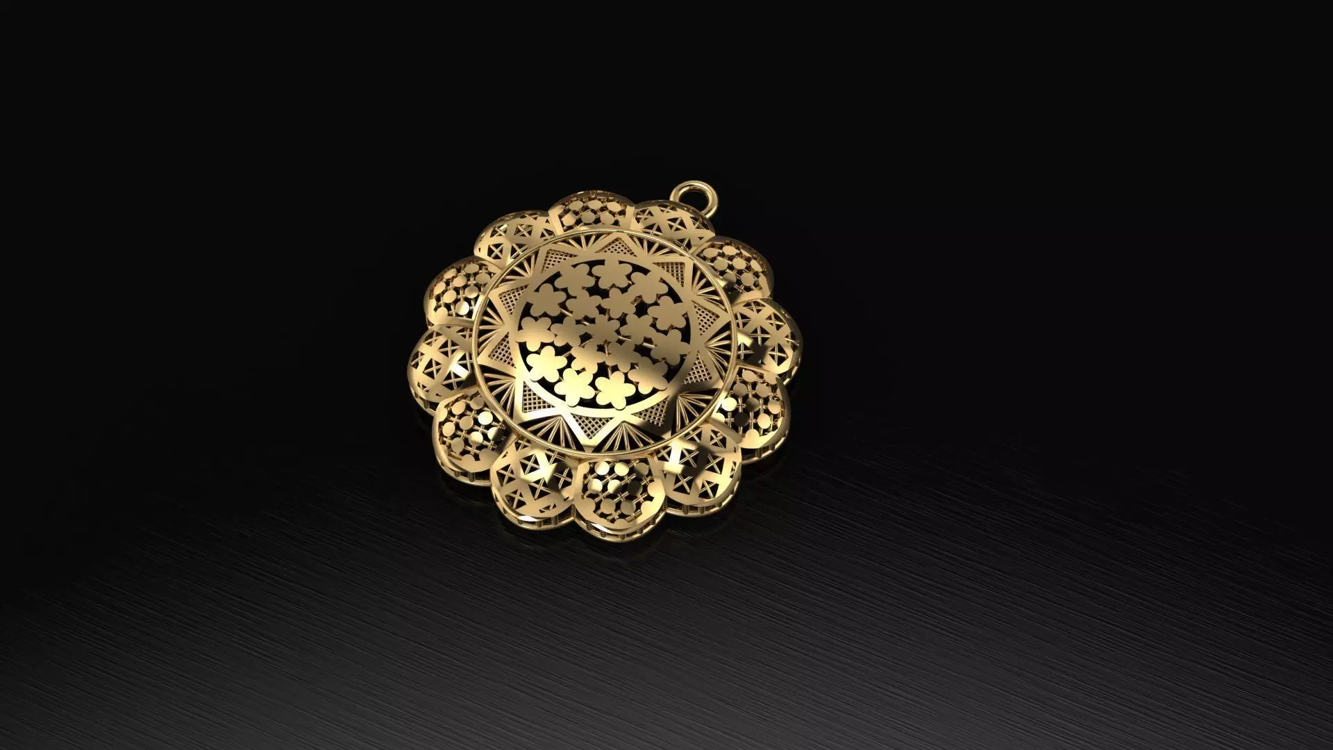 Fusion Pendant 5-Piece Pack 3D model_6