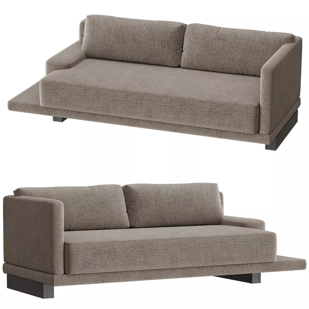 Modern Sofa Mei Low-poly 3D model_0