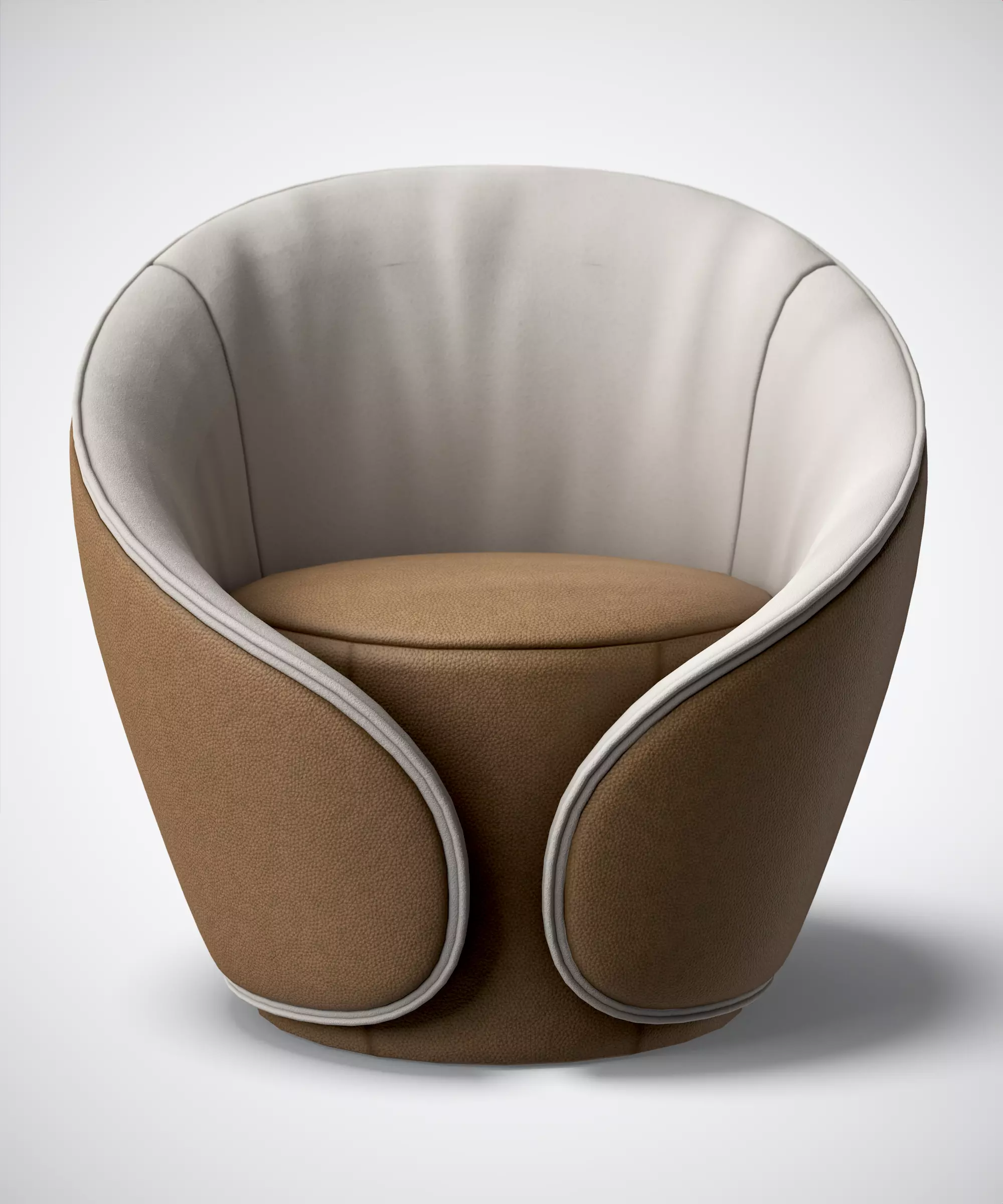 Armchair-Tonin Casa MAMA  Low-poly 3D model_0