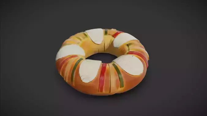 Rosca de Reyes Bread