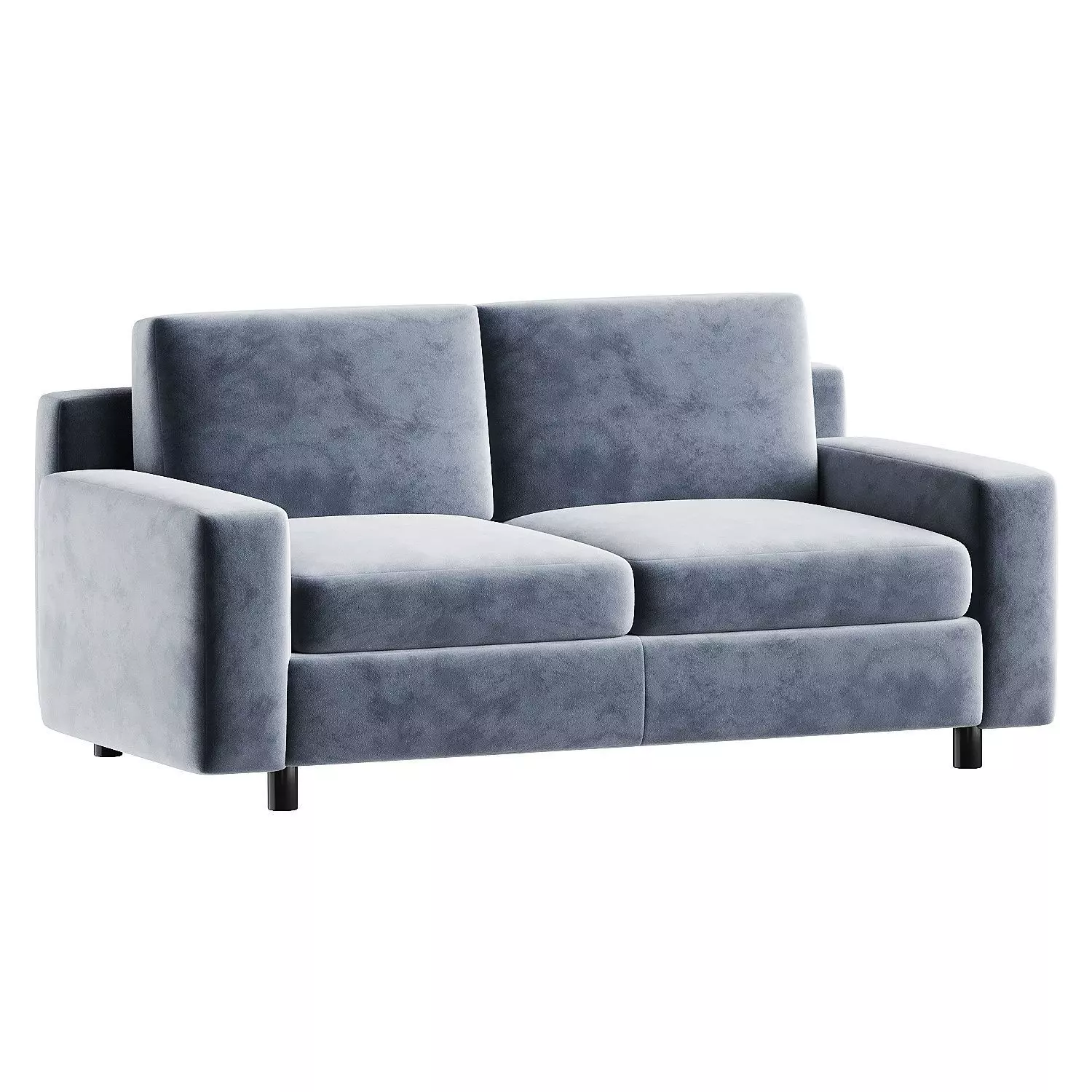 sofa fabric 3D model_3