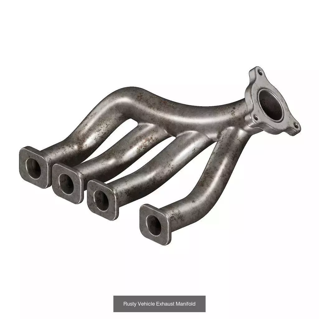 PREMIUM RUSTY VEHICLE COMPONENTS PACK 3D Model Collection_6