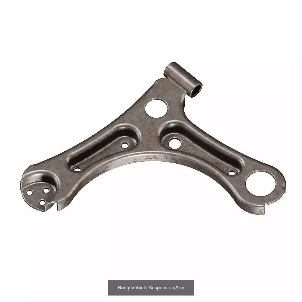 PREMIUM RUSTY VEHICLE COMPONENTS PACK 3D Model Collection_19