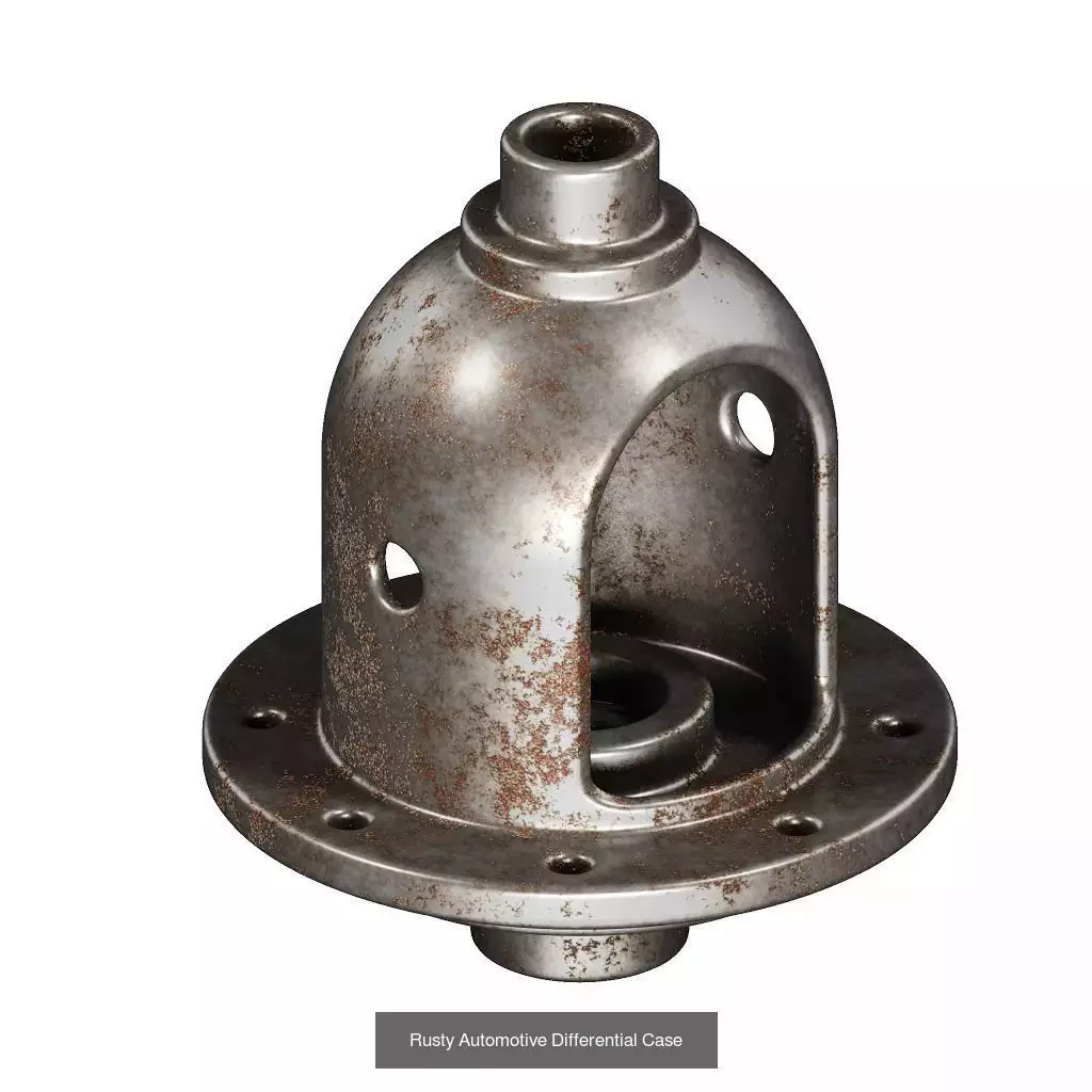 PREMIUM RUSTY VEHICLE COMPONENTS PACK 3D Model Collection_12