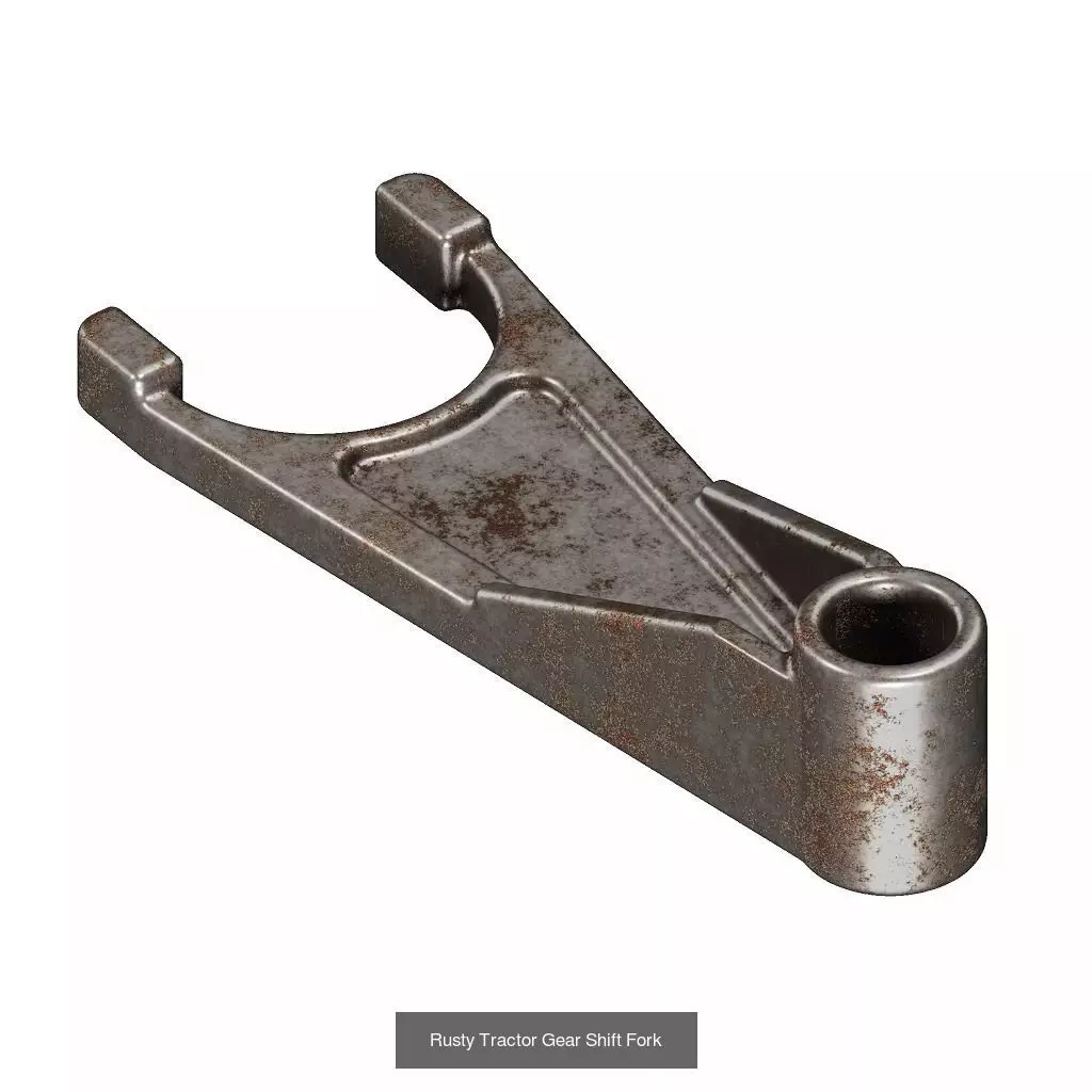 PREMIUM RUSTY VEHICLE COMPONENTS PACK 3D Model Collection_21