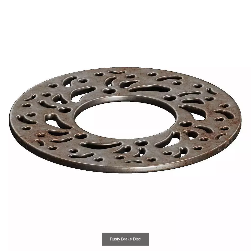 PREMIUM RUSTY VEHICLE COMPONENTS PACK 3D Model Collection_10