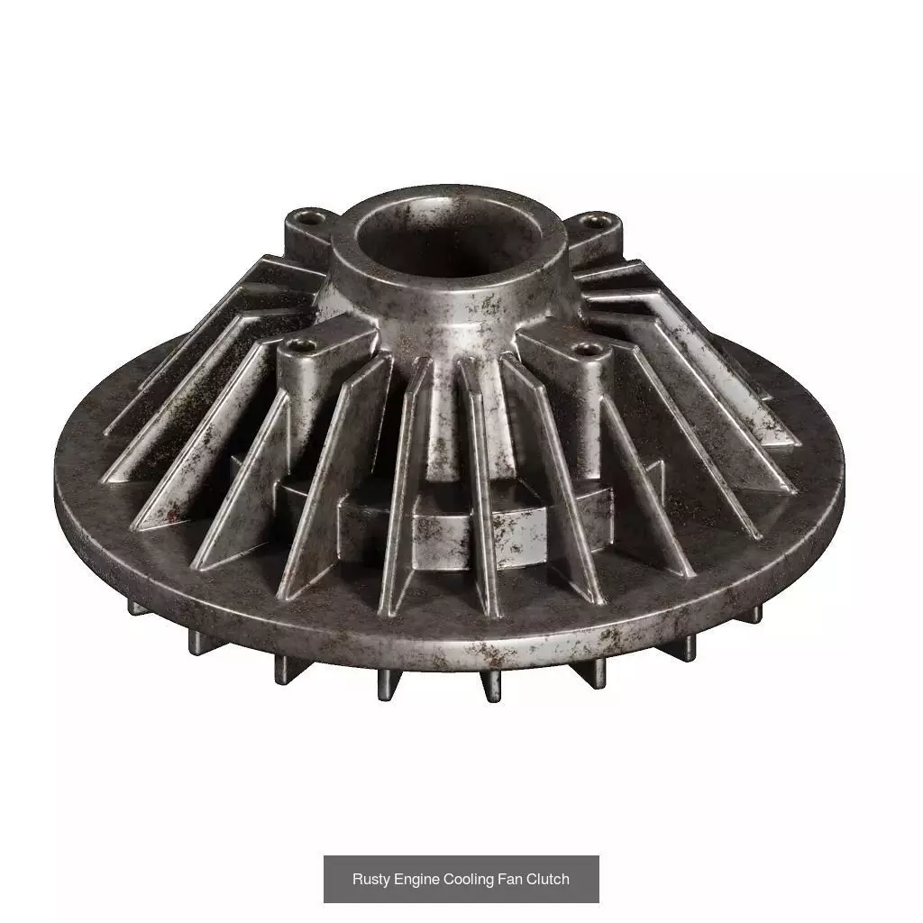 PREMIUM RUSTY VEHICLE COMPONENTS PACK 3D Model Collection_11