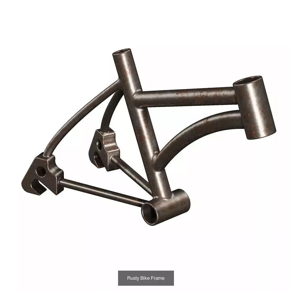 PREMIUM RUSTY VEHICLE COMPONENTS PACK 3D Model Collection_13