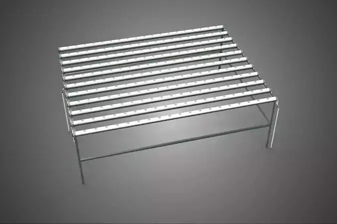 MODULAR HYDROPONIC RACK PARALLEL PVC PIPE DIY GARDEN FARM PLANT