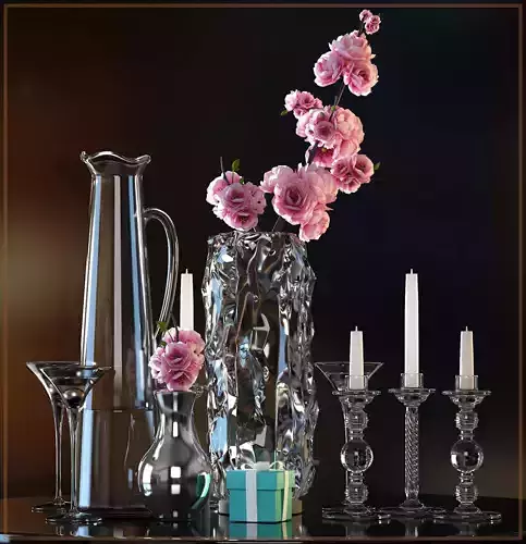Decorative vase set