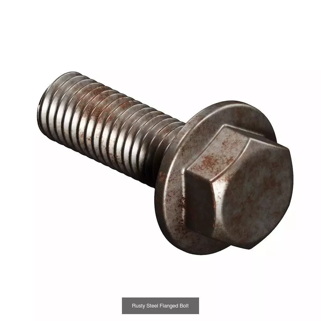 PREMIUM RUSTY INDUSTRIAL COMPONENTS PACK 3D Model Collection_3