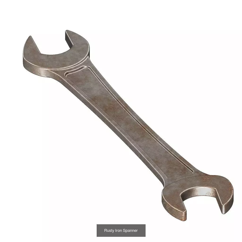 PREMIUM RUSTY INDUSTRIAL COMPONENTS PACK 3D Model Collection_4