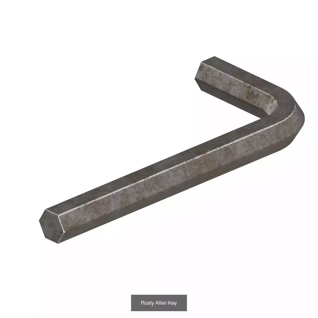 PREMIUM RUSTY INDUSTRIAL COMPONENTS PACK 3D Model Collection_22