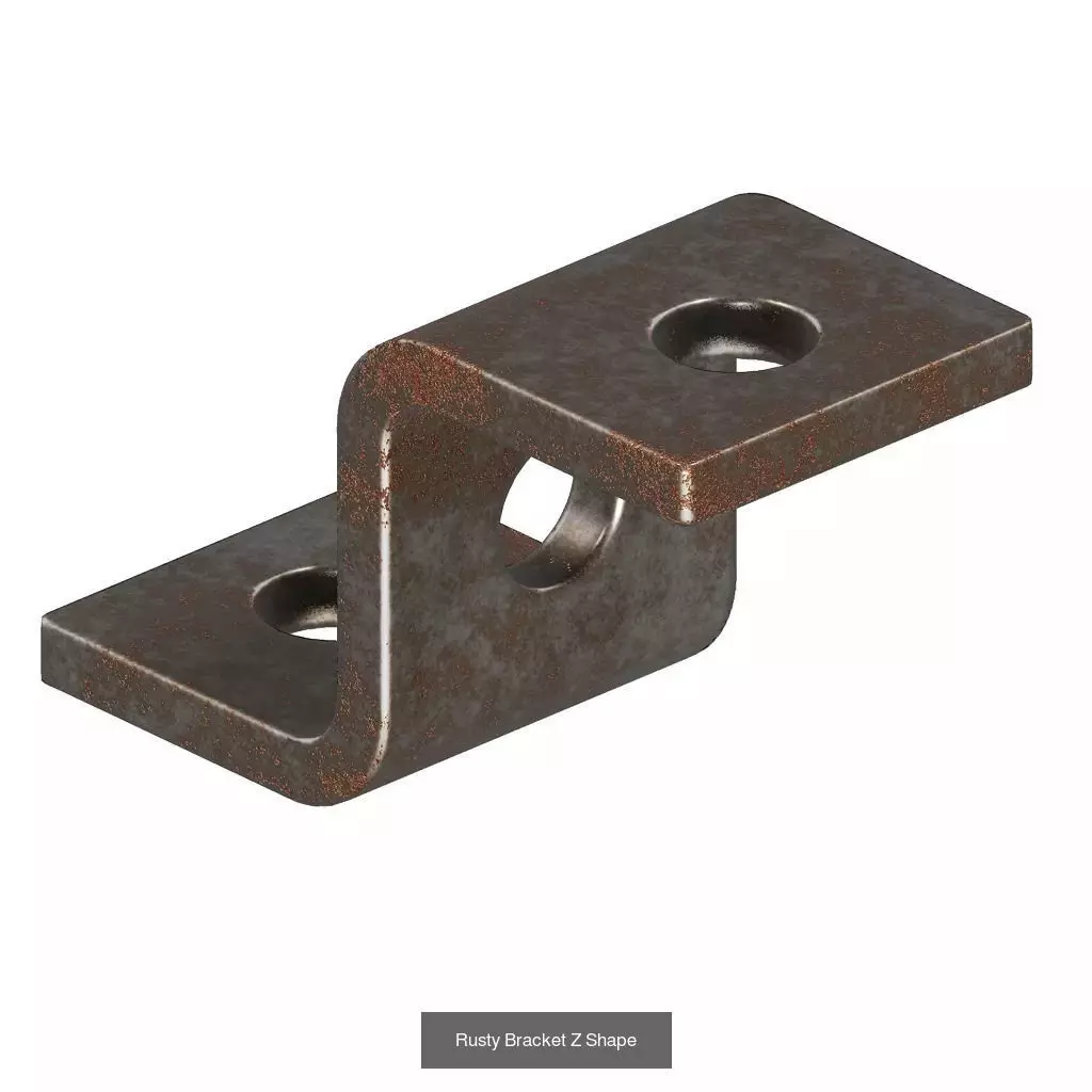 PREMIUM RUSTY INDUSTRIAL COMPONENTS PACK 3D Model Collection_24