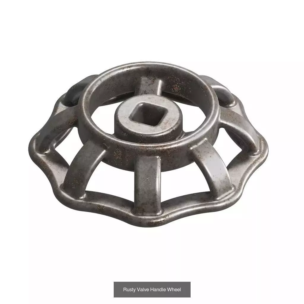 PREMIUM RUSTY INDUSTRIAL COMPONENTS PACK 3D Model Collection_20