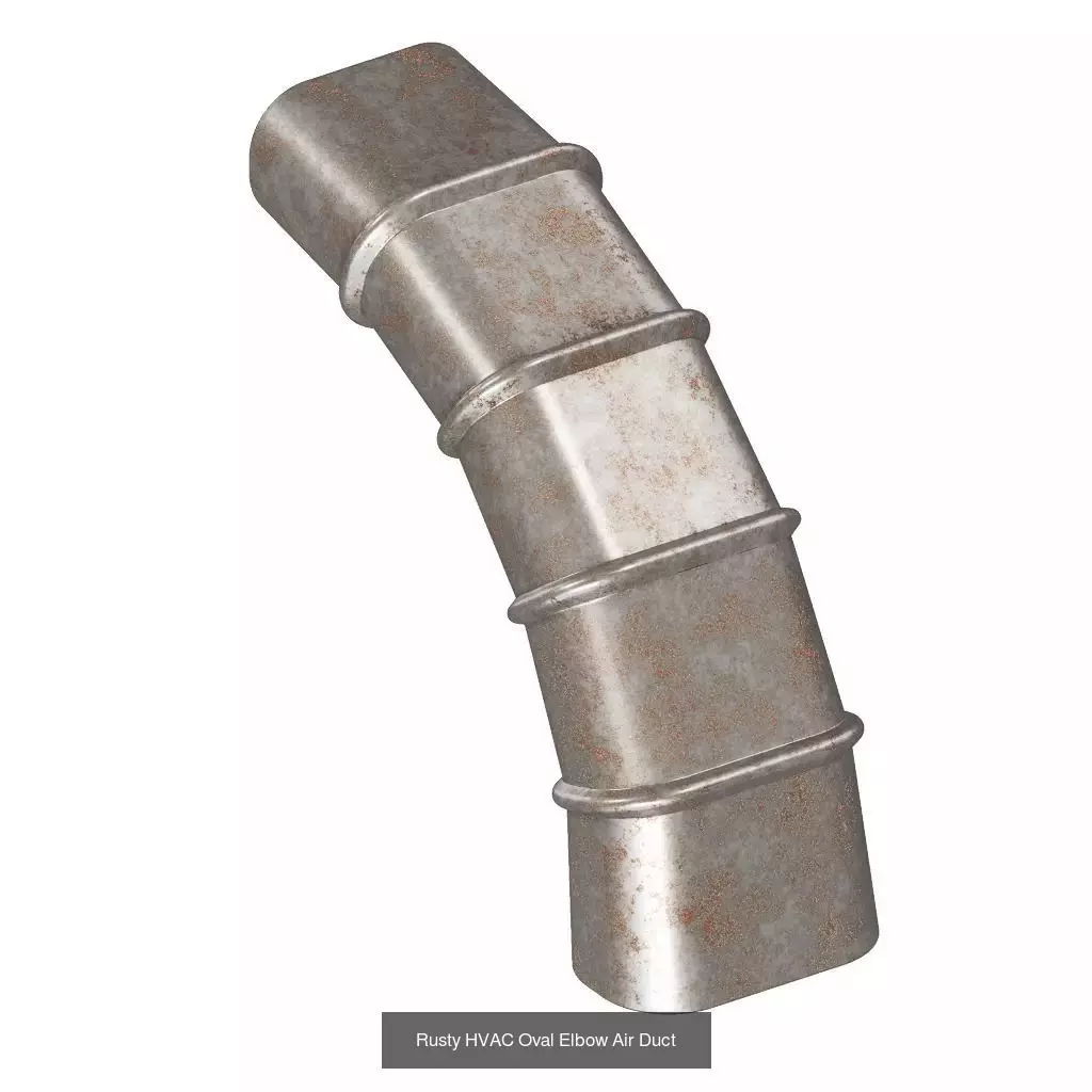 PREMIUM RUSTY INDUSTRIAL COMPONENTS PACK 3D Model Collection_10