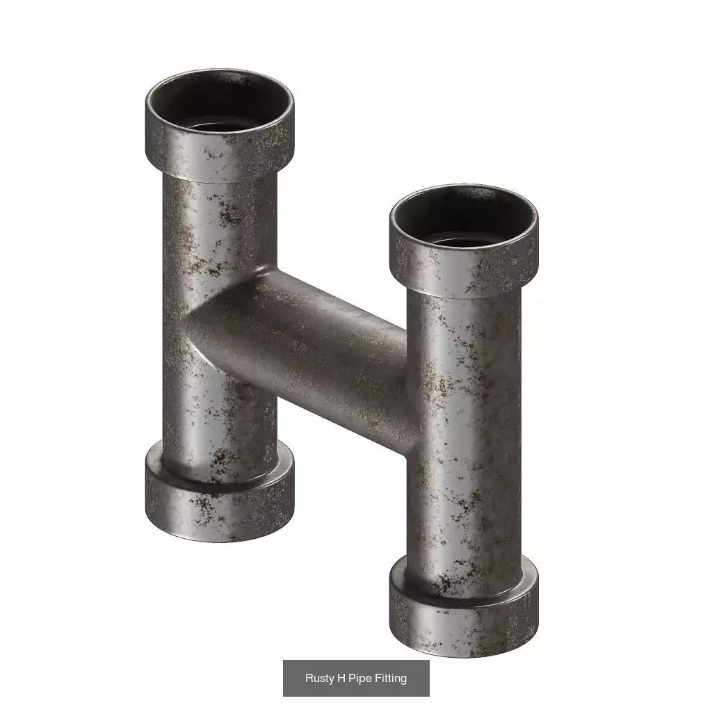 PREMIUM RUSTY INDUSTRIAL COMPONENTS PACK 3D Model Collection_11