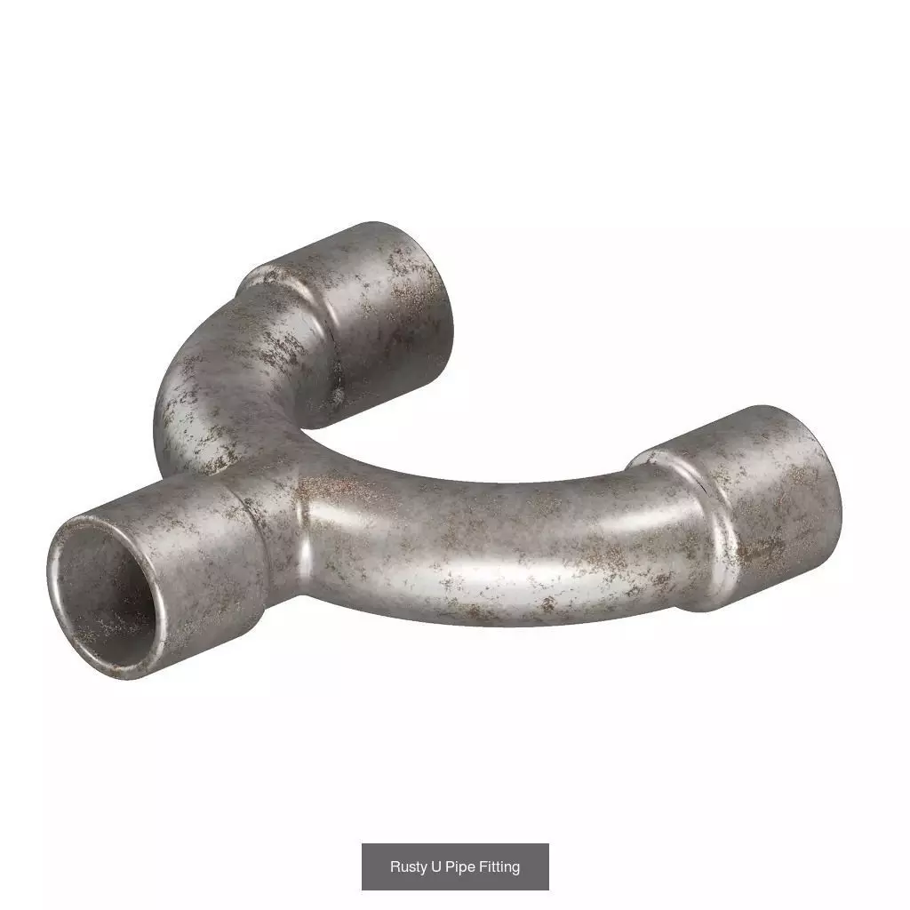 PREMIUM RUSTY INDUSTRIAL COMPONENTS PACK 3D Model Collection_14