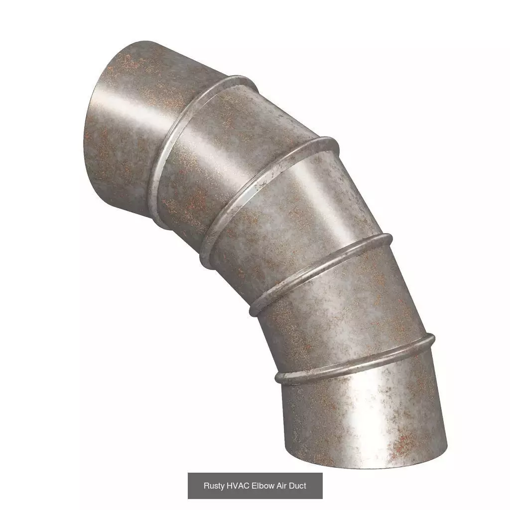 PREMIUM RUSTY INDUSTRIAL COMPONENTS PACK 3D Model Collection_15