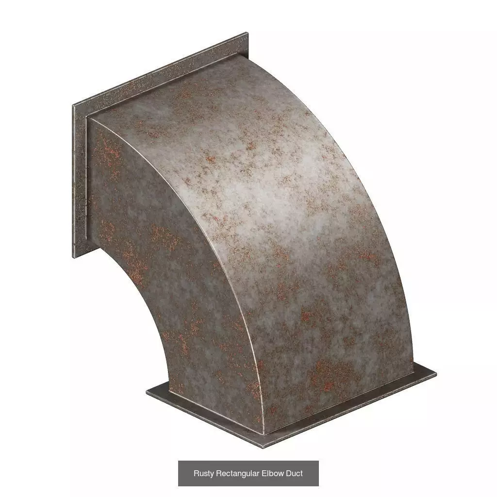 PREMIUM RUSTY INDUSTRIAL COMPONENTS PACK 3D Model Collection_5