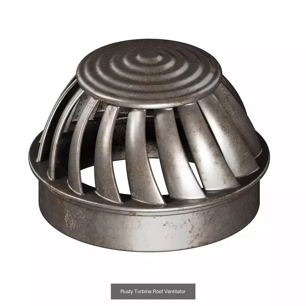 PREMIUM RUSTY INDUSTRIAL COMPONENTS PACK 3D Model Collection_6